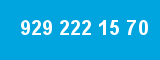 929 222 15 70